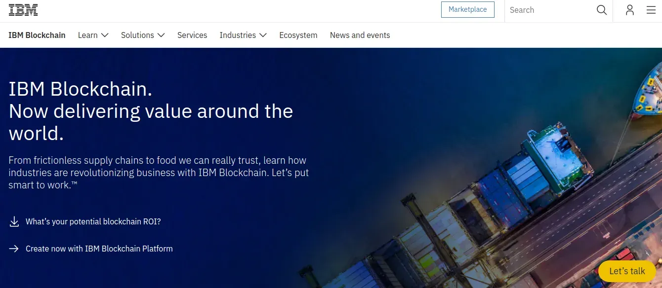 plataforma blockchain ibm