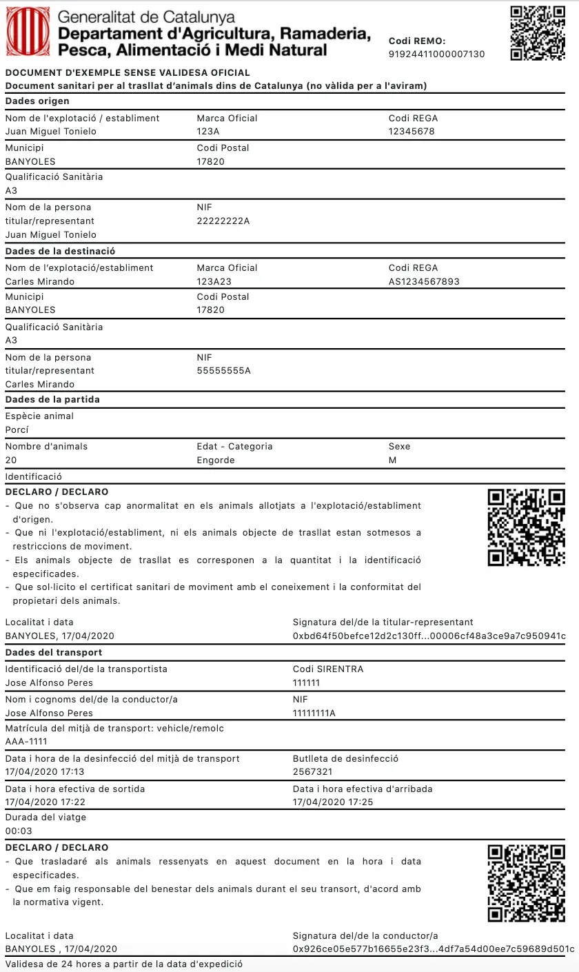 Trazabilidad en Blockchain - Proyecto PorkChain