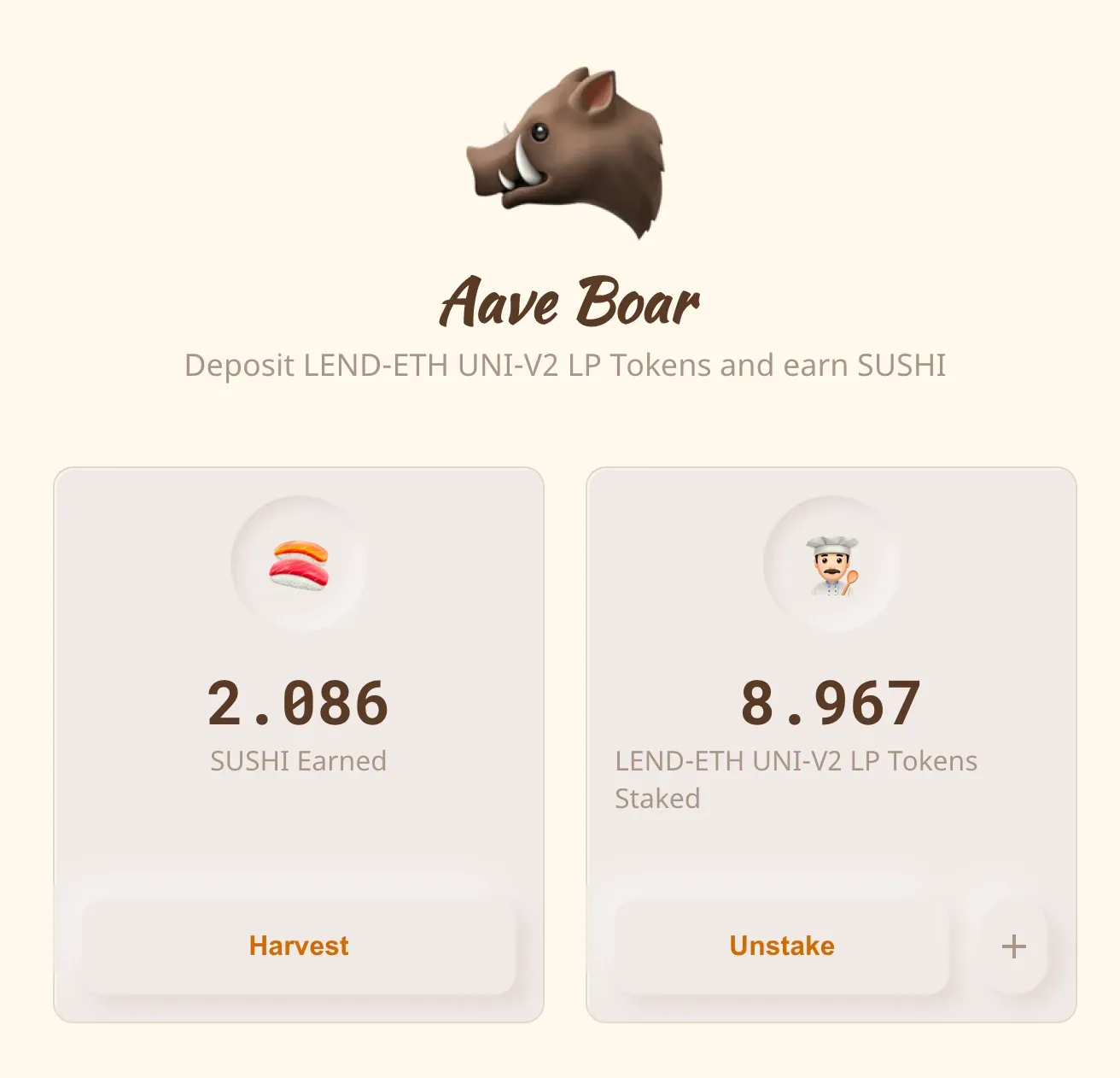 Distribución de Sushi tokens