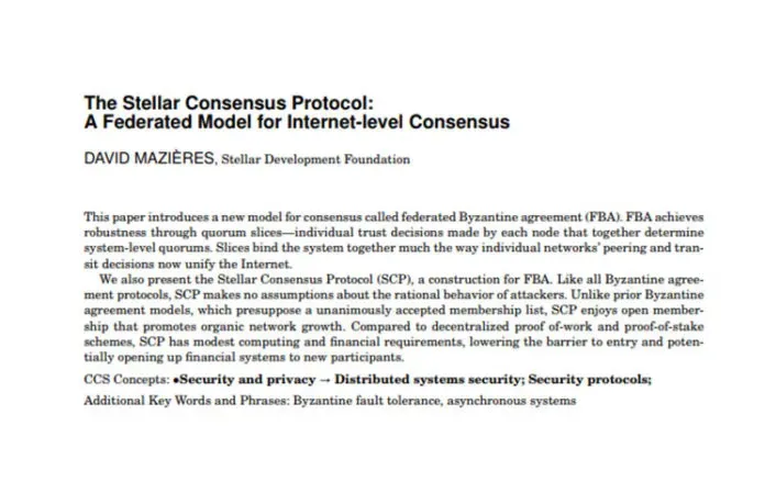 stellar consensus