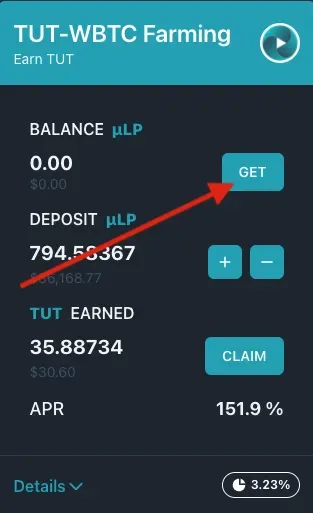 How to farm TUT tokens